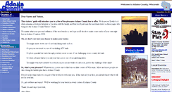 Desktop Screenshot of adamscountywi.com